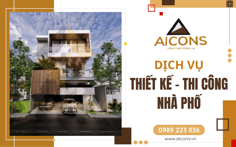 thiết kế thi công nhà phố