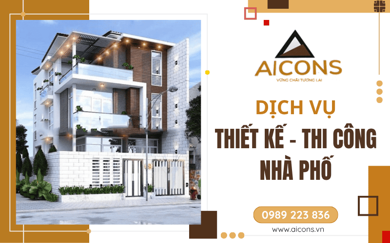 thiết kế thi công nhà phố