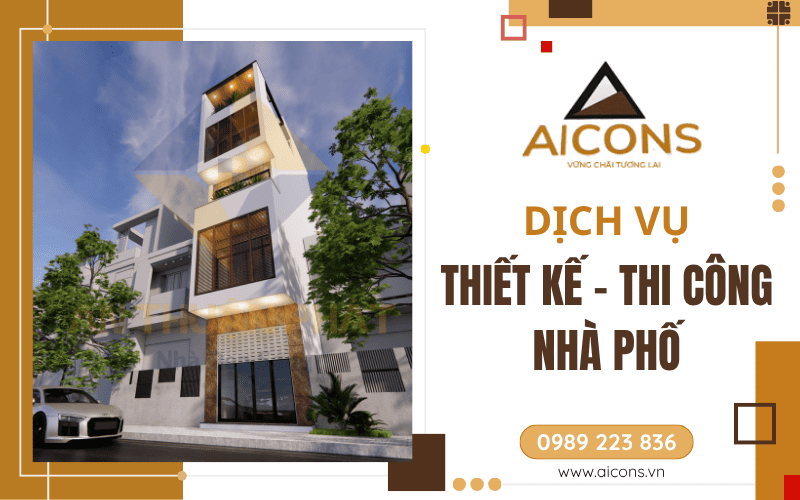 thiết kế thi công nhà phố