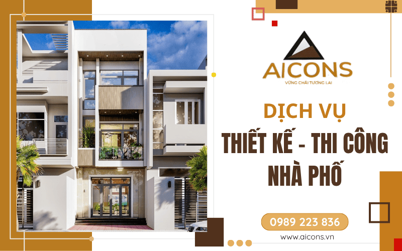 thiết kế thi công nhà phố