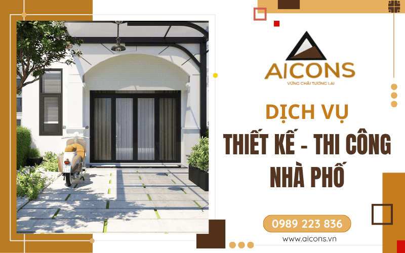 thiết kế thi công nhà phố