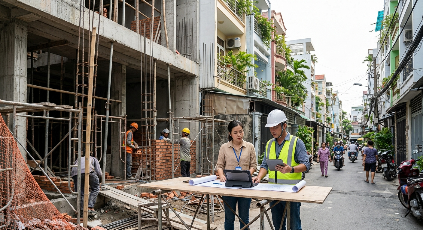 Bối cảnh và nhu cầu thực tế khi thiết kế nhà phố tại TP.HCM