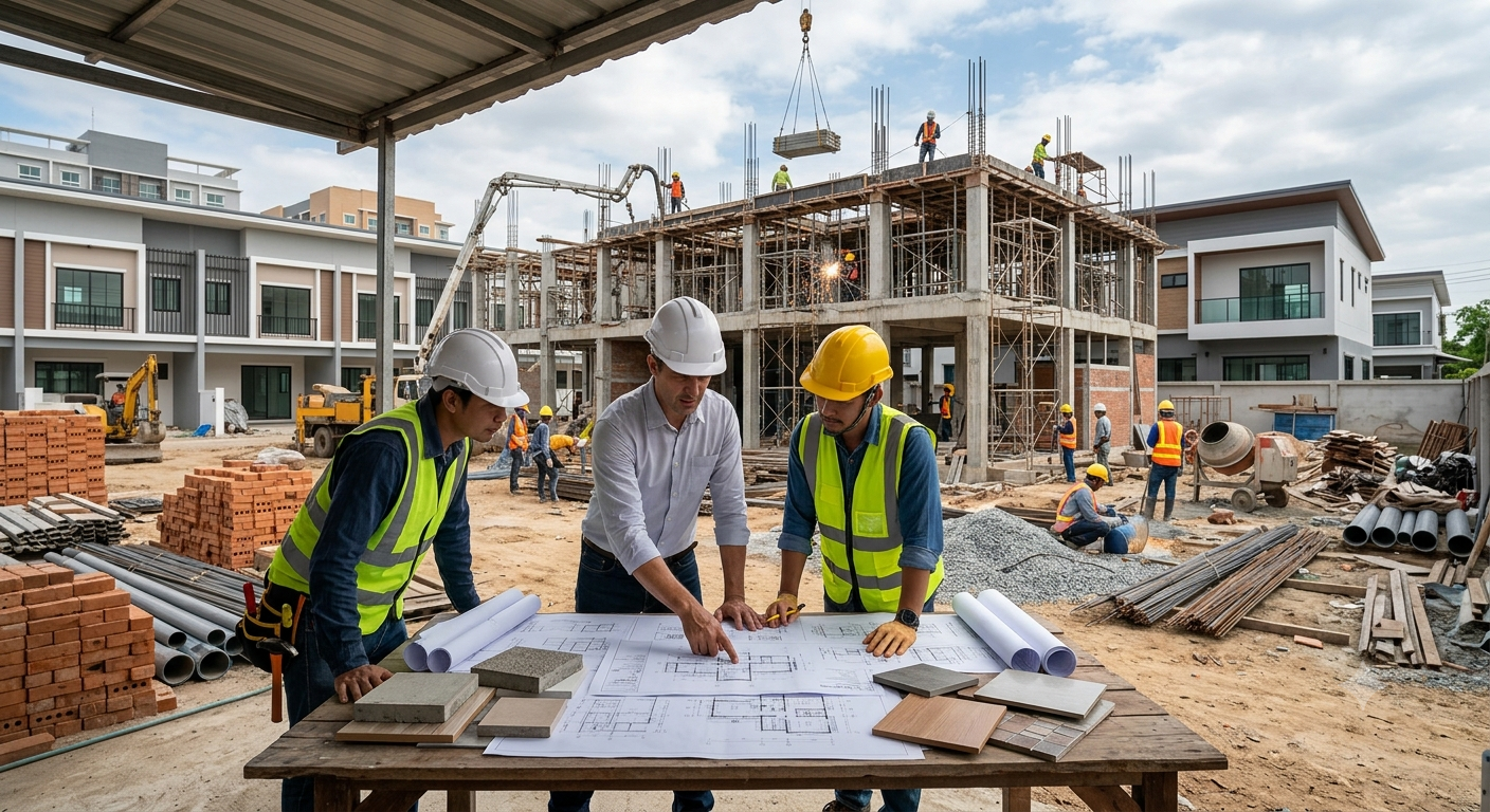 Phân tích chi tiết các yếu tố cấu thành một dự án xây nhà trọn gói
