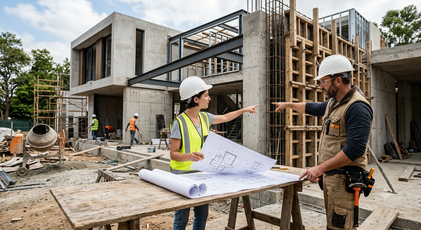 Liên kết chặt chẽ giữa thiết kế kiến trúc và thi công thực tế